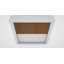 Paravents en co-extrusion en plastique et en plastique 79 po x 2,4 po, tube creux au plafond WPC, panneaux de décoration architecturaux-104924847