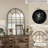 Elaine Arched Window Pane Wall Mirror-1984895683-1988491447