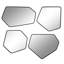 Miroirs noirs Cerell, ensemble / 4