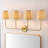 Lila Traditional Coastal Scalloped Fabric Shade/Metal LED Vanity Light-690237308