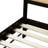 King Size Headboard Bed With Beneficial Storage Drawers, Stylish & 2 Drawers-704920563-704920564