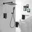 Système de douche complet avec valve brute