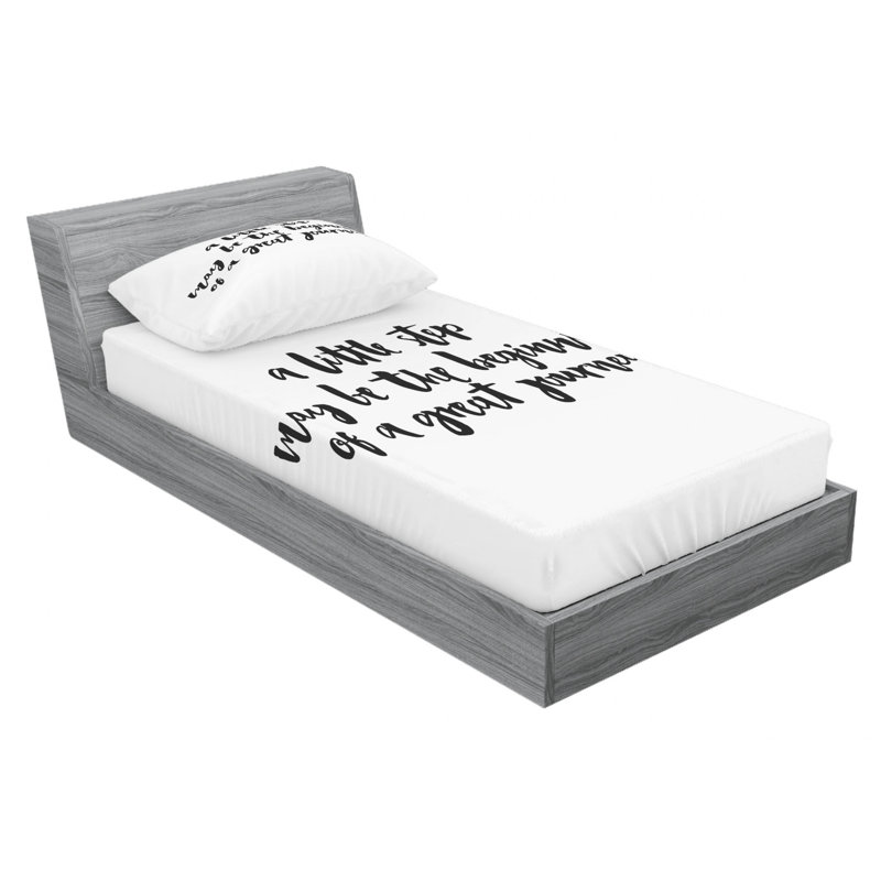 Microfiber Sheet Set, Twin XL Sheet Set with Fitted Sheet