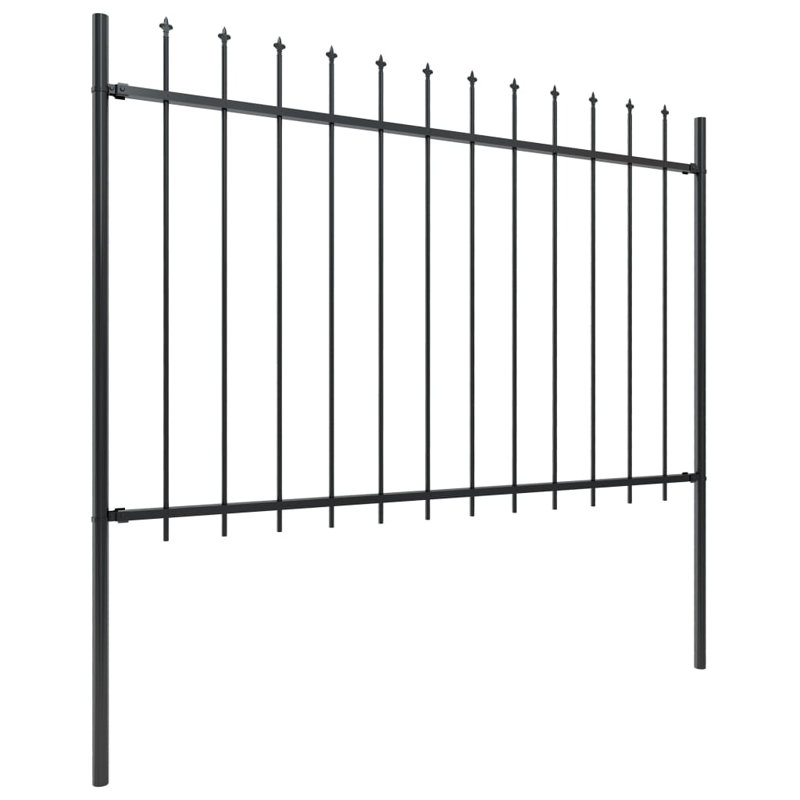 Laholm Garden Fence, 120cm H x 510 cm W