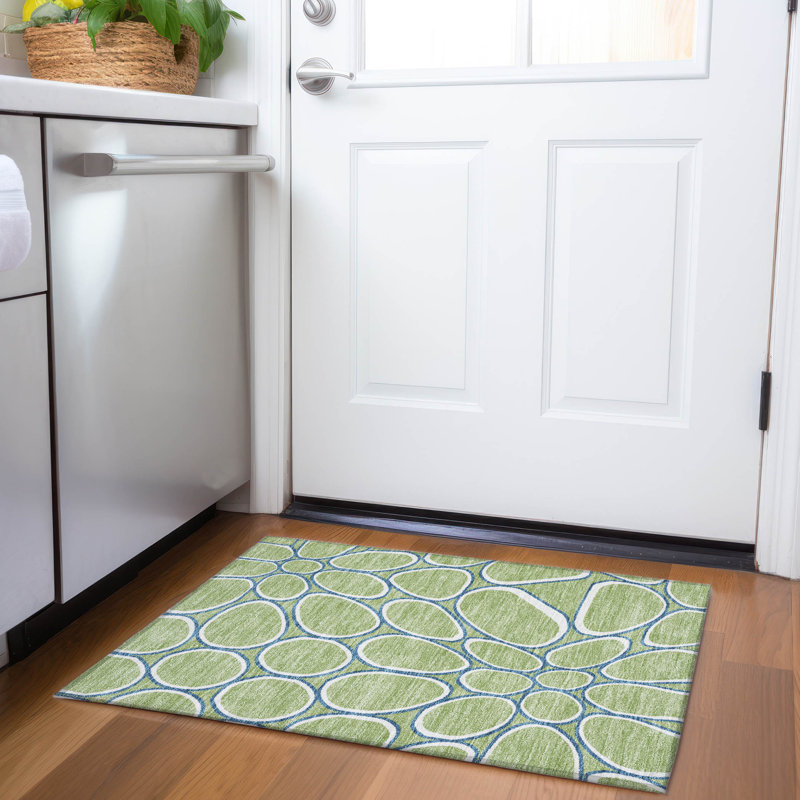 Tapis de qualité supérieure lavable à la machine Cossette AMF1041, Rectangle 1 pi 8 po x 2 pi 6 po