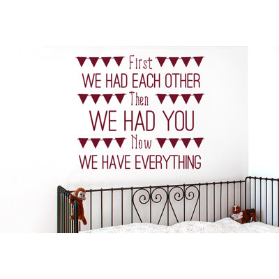 Non-Wall Damaging Wall Decal