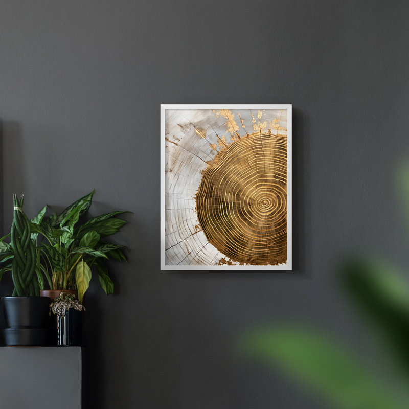 Série ABSTRACT CLxx - reproduction encadrée de qualité supérieure - prête à être accrochée - aucun clou requis AAI400512