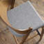 Upholstered Counter Stool with Solid Wood Frame-965519124