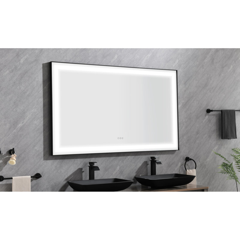 96 po L 36 po Miroir de salle de bain H Led