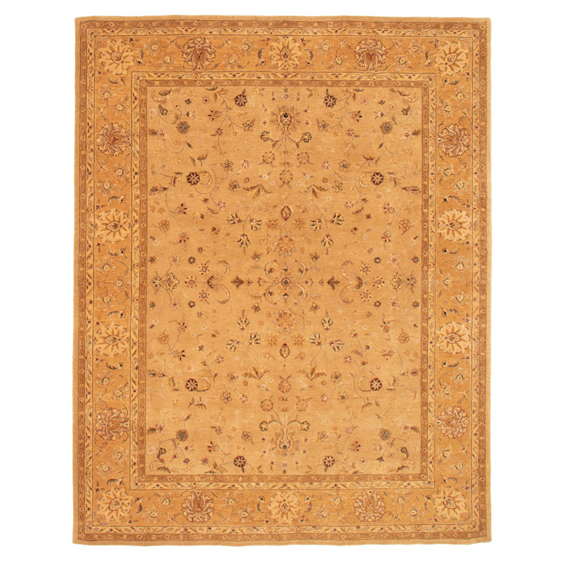 Tapis kaki Anayaa Tabriz 7 pi 8 po x 9 pi 8 po