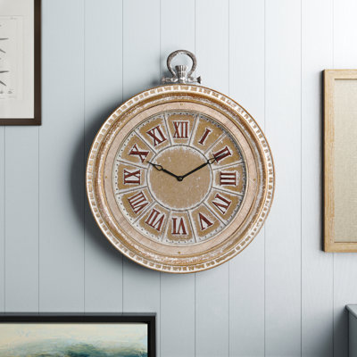 Boykins Metal Wall Clock