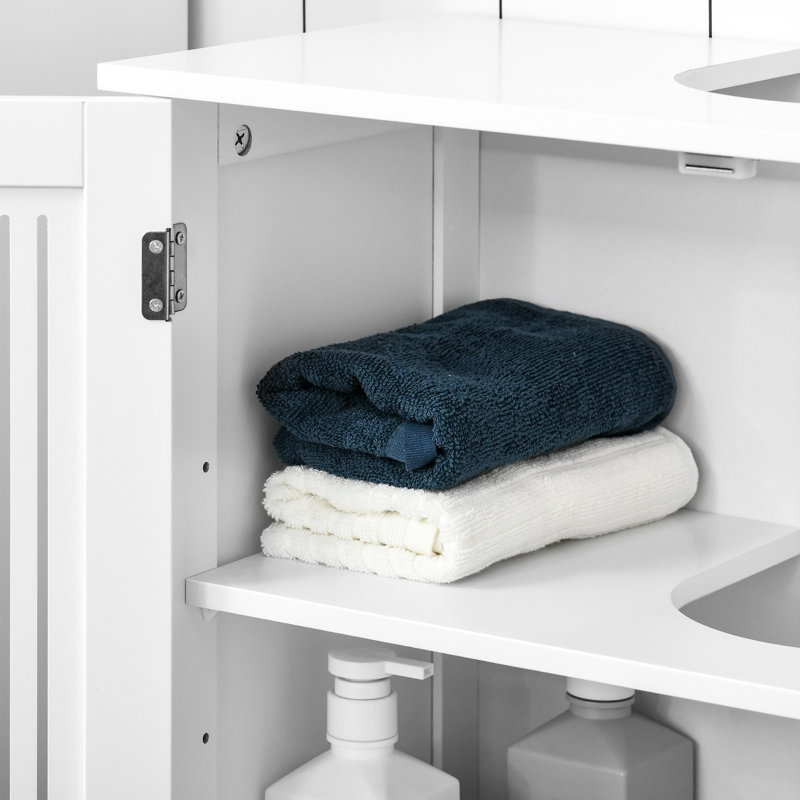 Armoire de salle de bain 2 portes - sous le lavabo