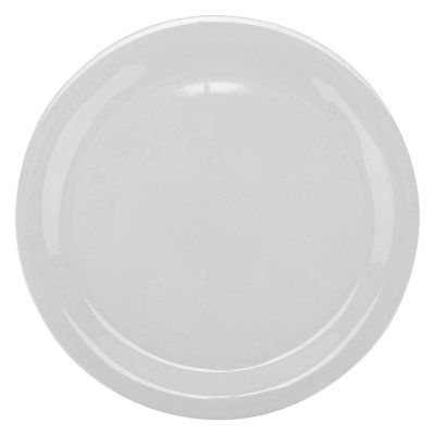 GET NP-9-DW Commercial-Grade Dinner Plate, 9", Diamond White (Set of 12)