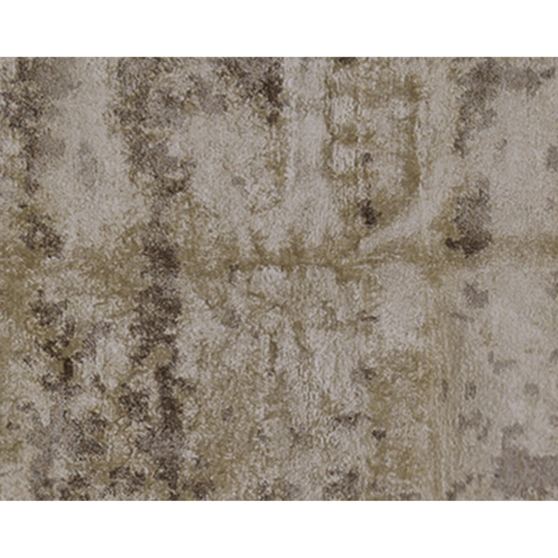 High-Quality Hand-Knotted Beige And Grey Area Rug