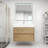 36" Wall Mounted Single Bathroom Vanity-71072205