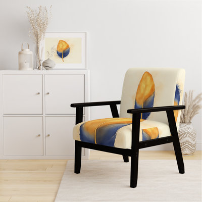 Chaise d'appoint Glam Feather