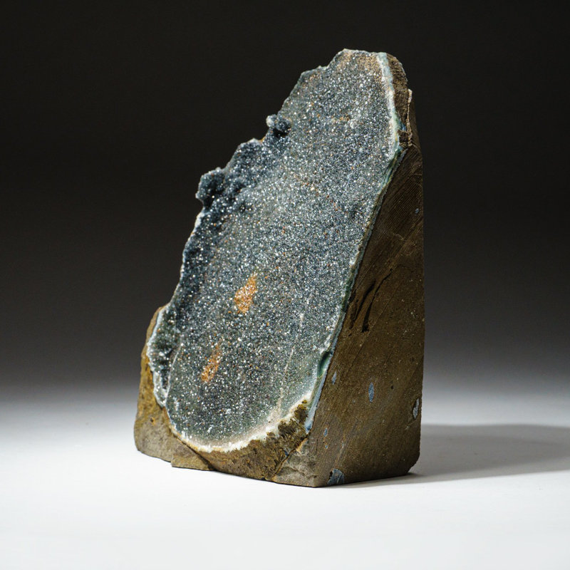 Druzy Crystal Cluster Geode From Uruguay (2.6 Lbs)