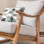 Chaise berçante Nordic Art