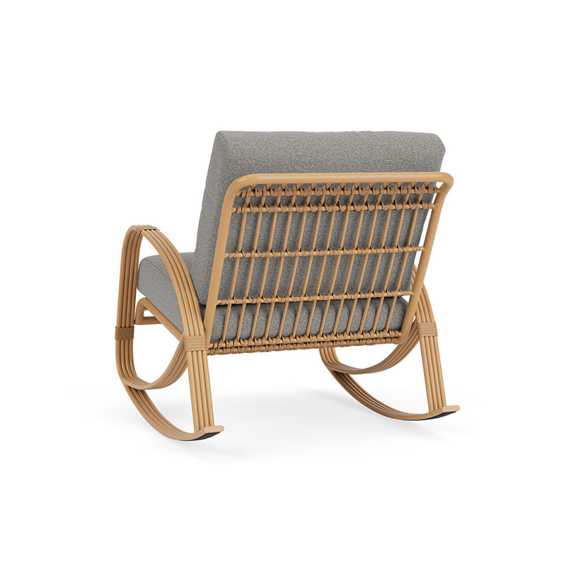 Riviera Outdoor Chair, Rumba Nickel