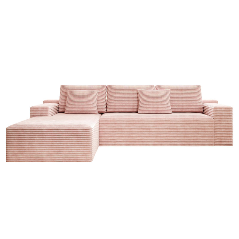 104" Cloud Sectional Couch With L-Shape Chaise,Modern Modular Sofa With Deep Seat, Upholstered Couches For Living Room Bedroom,No Assembly Required