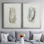 Oysters On The Bay I - ensemble de 2 reproductions d'art sur toile encadrées-329097858-329097862