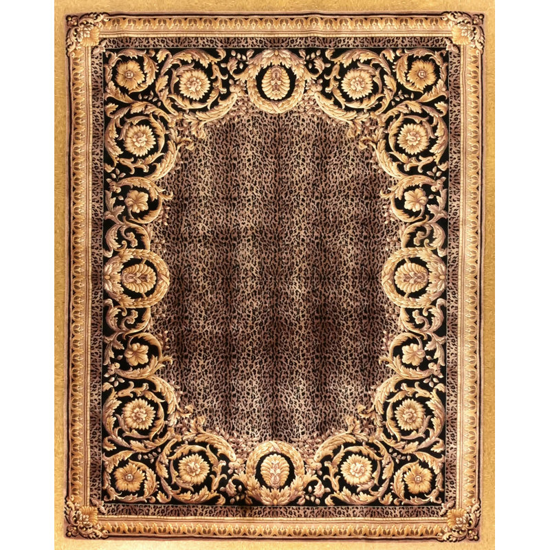 Tapis Sailyn Modren noué à la main 8 x 10,3 po