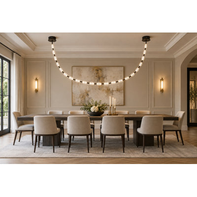 Lustre moderne 22 lumières DEL