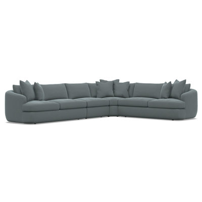 Jules Fabric 4 Pc Sectional