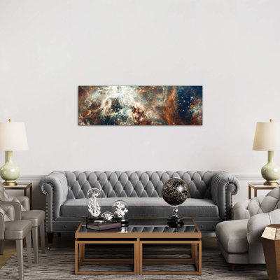 Stardust Flare - Wrapped Canvas Panoramic Print