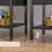End Table With Charging Station, Slim Nightstand With Fabric Storage Drawer, Wood Side Table For Small Space, Living Room, Bedroom-1156773027