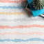 Tapis blanc / bleu Stukes-203353206