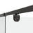 50-54" W X 71" H Piovt Swing Glass Shower Door,Pivot Frame Sliding Shower Door With 1/4"(6Mm) Clear Sgcc Tempered Glass