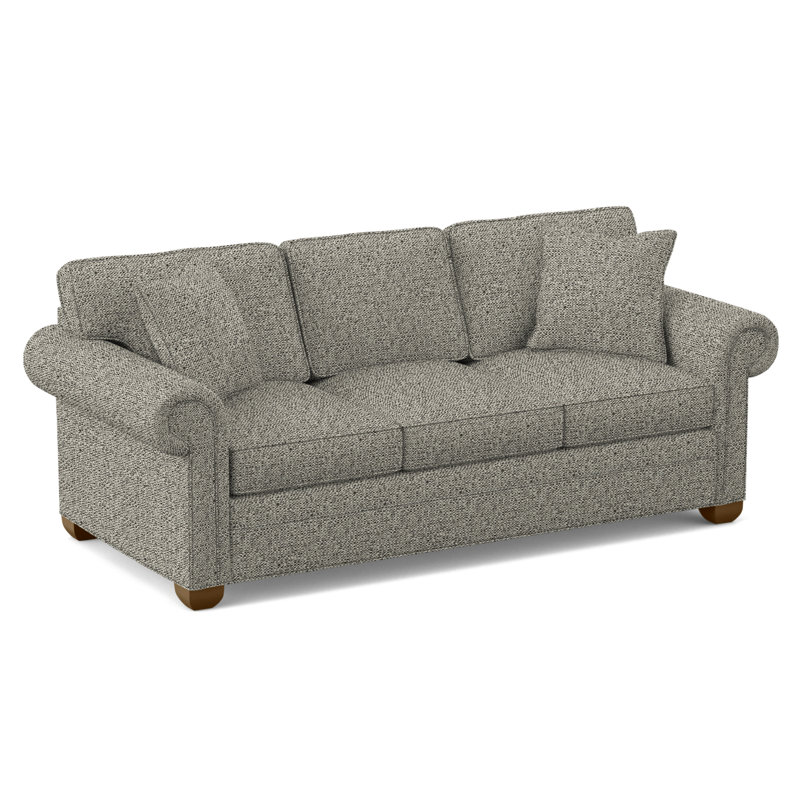 Main Street 85" Sleep Sofa, Tuck Graphite, Havana