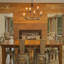 Lustre tambour 6 lumières façon bougie