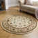 Round Bogle Oriental Area Rug