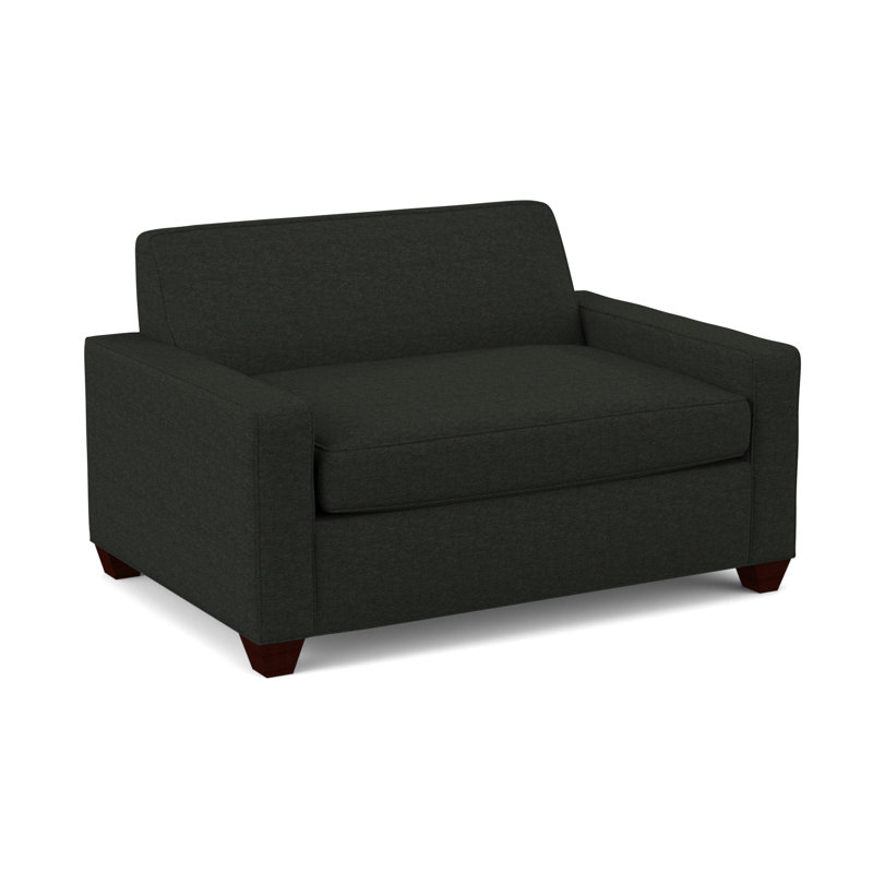 Avery Upholstered Accent Chair, Empire Mahogany, Antic Pepper