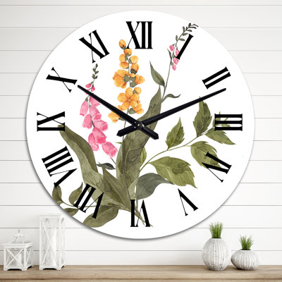 Horloge murale surdimensionnée