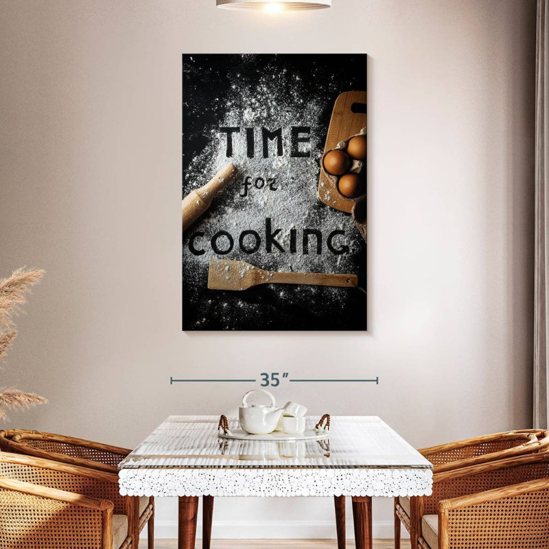 Time For Cooking, 48" H x 32" W