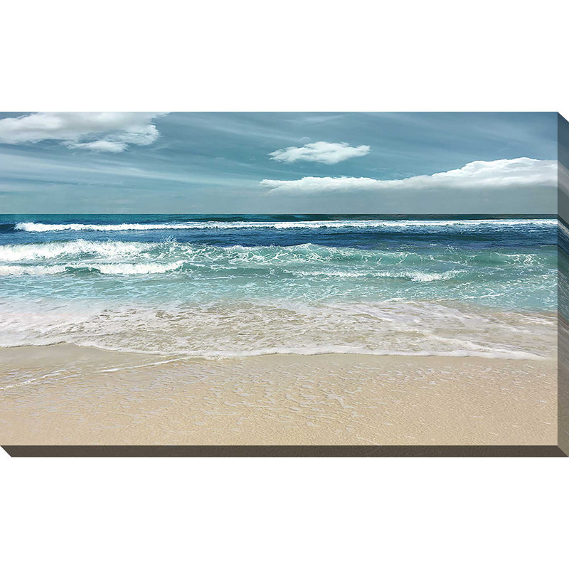 Symphonie de la mer par Nan - photographie, Toile tendue, H 36 po x l 60 po x P 1,5 po