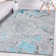 Tapis moderne en marbre abstrait