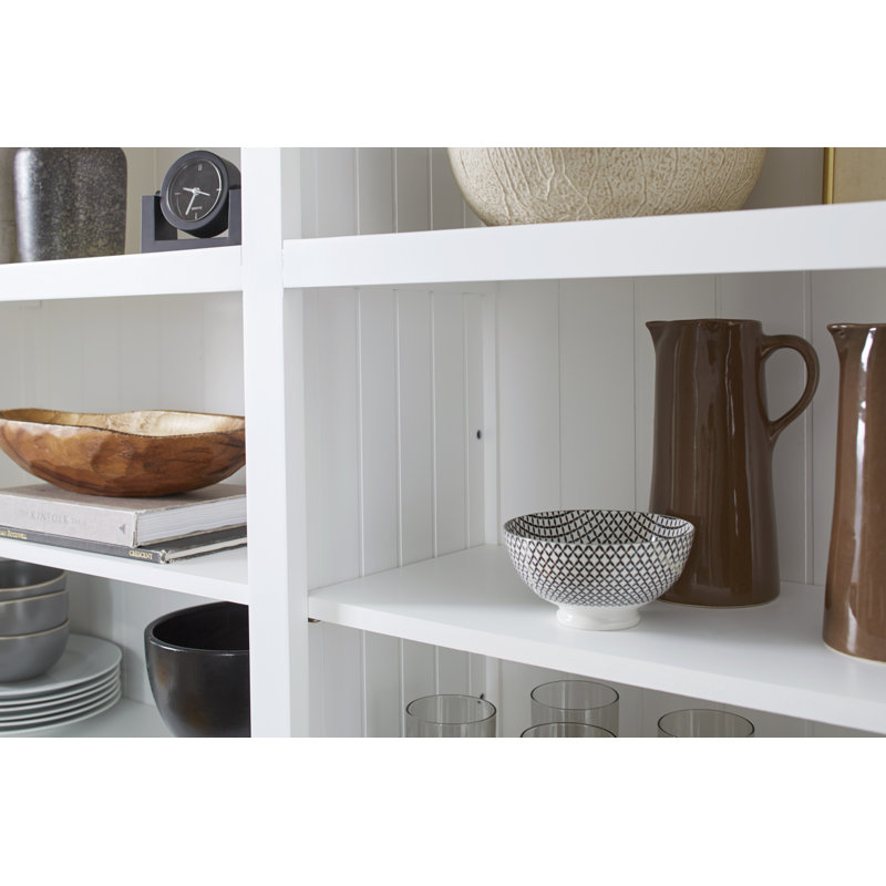 Halifax Top Part - Hutch Bookcase 5 Doors 3 Drawers