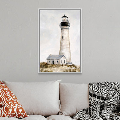 " Rustic Lighthouse II Canvas Wall Art " by Ethan Harper