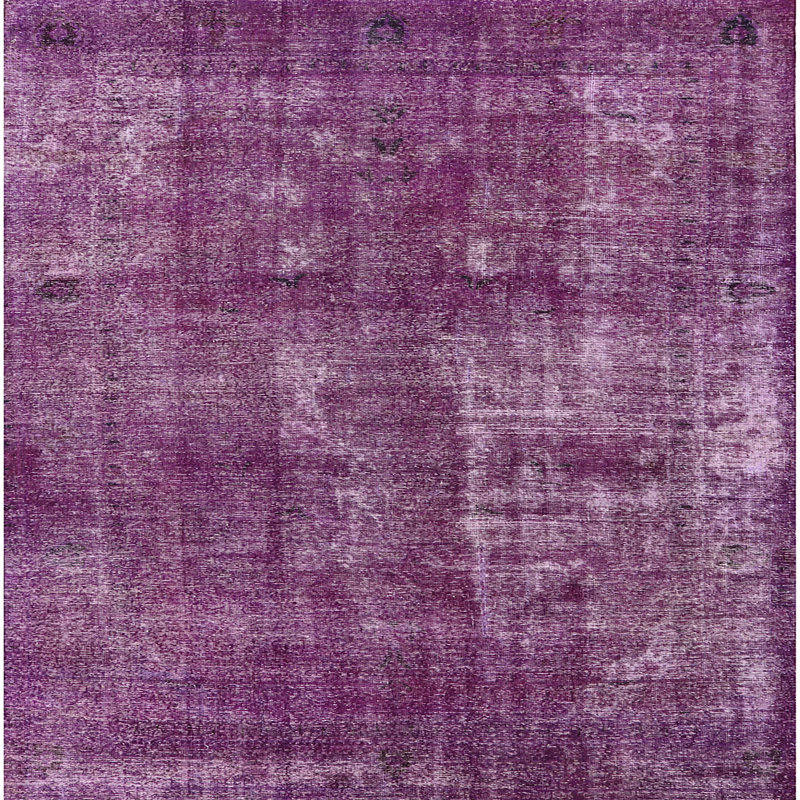 Tapis mauve, Carré 6 pi