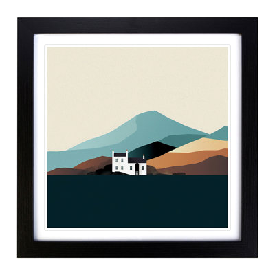 Scotland Minimalism No.2 - Framed Print