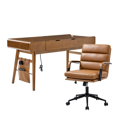 Anagrace 2-Piece Desk Office Chair Set