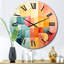 Horloge murale «Cubism Experiment with Minimalist II»-1304497725