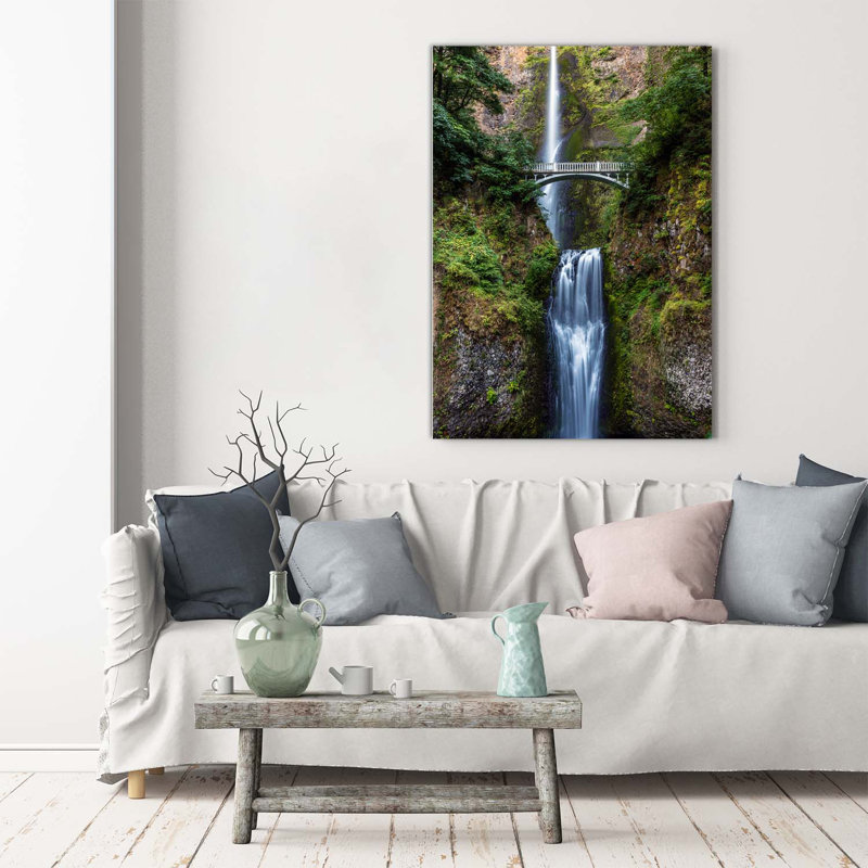 Waterfall - Wrapped Canvas Print