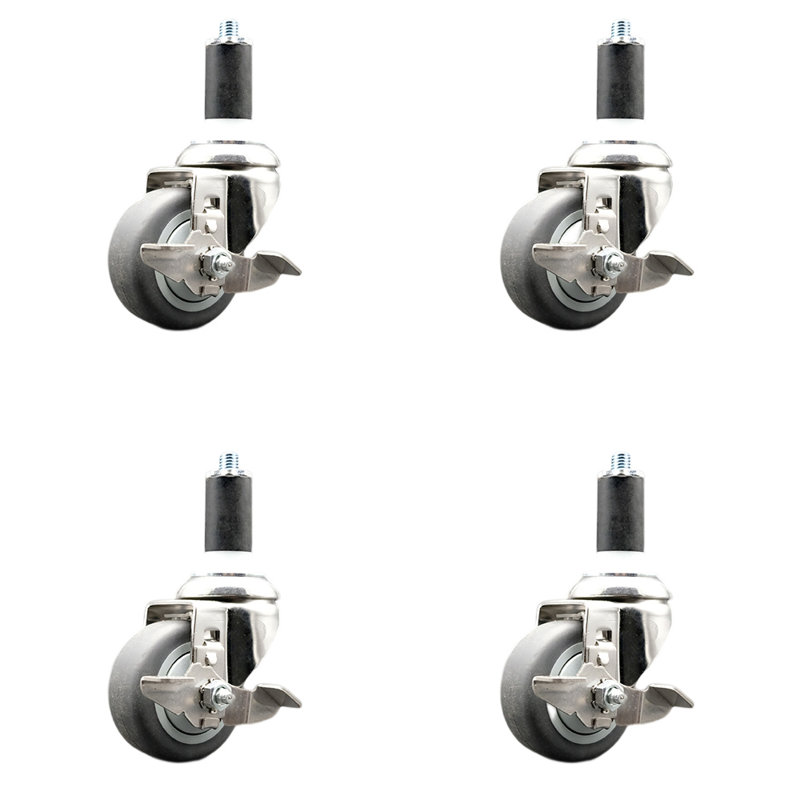 Swivel Stem Caster