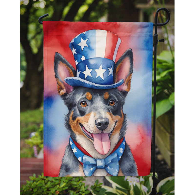 Drapeau patriotique du jardin américain, Bouvier australien