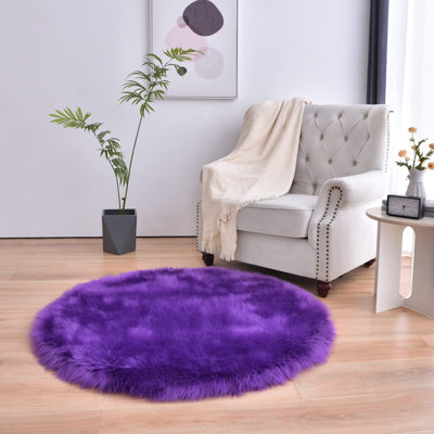 Leede Faux Sheepskin Indoor Rug